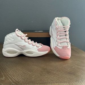 Reebok Question Mid pink toe